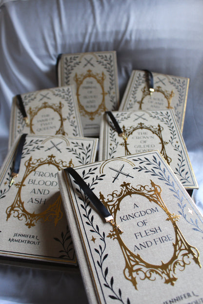 The Blood and Ash Series Rebound Set | Special Custom Editions | Rebound Books