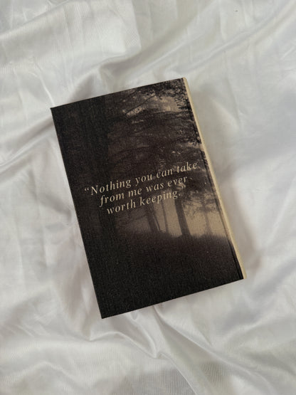 The Ballad of Songbirds and Snakes by Suzanne Collins Custom Special Edition, Handmade Rebound Book