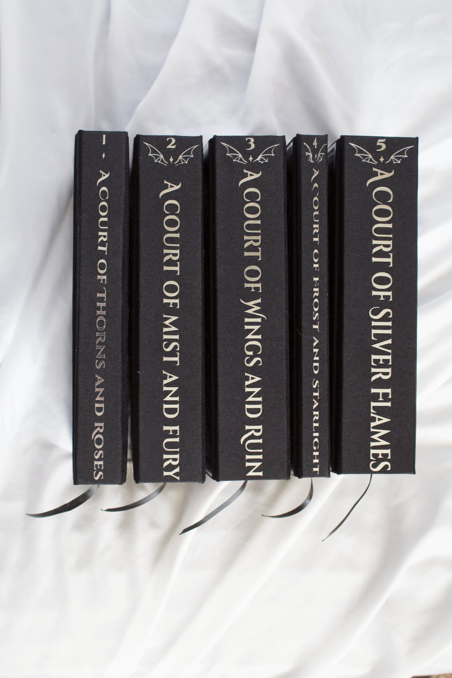 A Court of Thorns and Roses (ACOTAR) Series Set Rebinds | Handmade, Custom Special Edition, Rebound Books