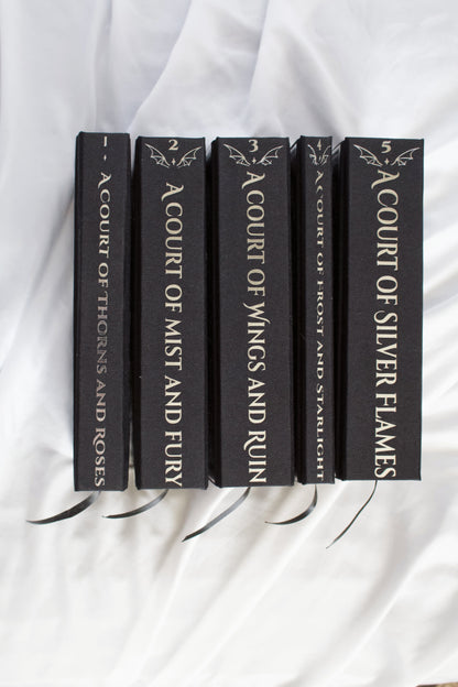 A Court of Thorns and Roses (ACOTAR) Series Set Rebinds | Handmade, Custom Special Edition, Rebound Books