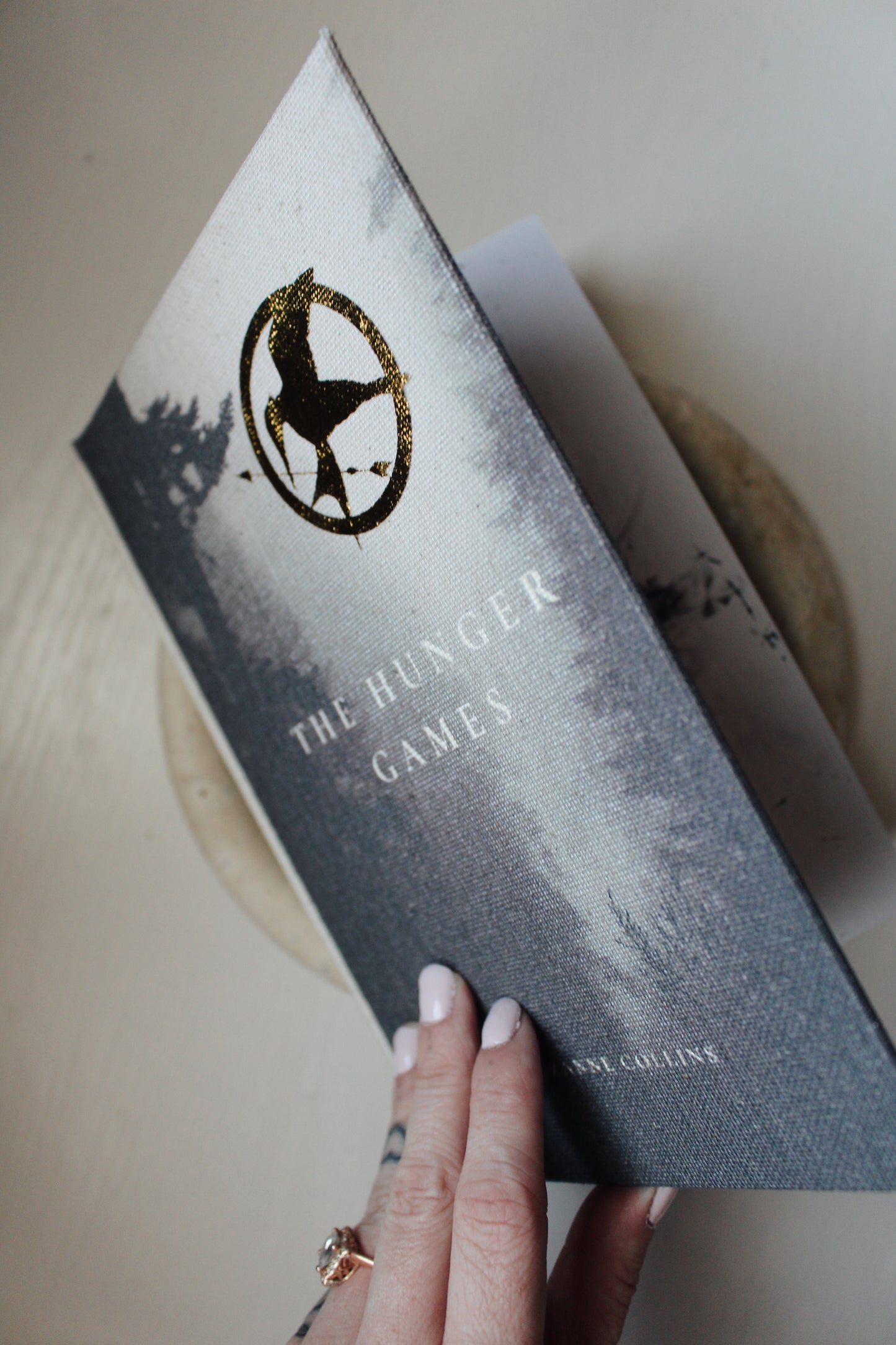 The Hunger Games by Suzanne Collins Custom Special Edition | Handmade Rebound Book