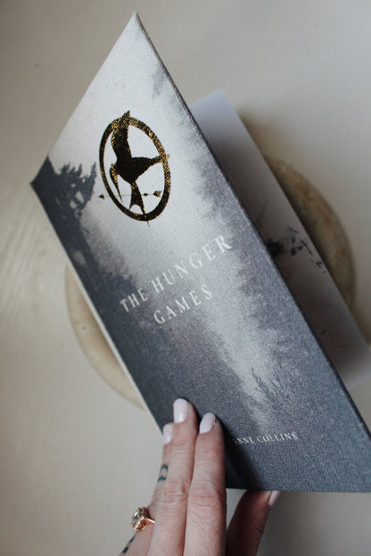 The Hunger Games by Suzanne Collins Custom Special Edition | Handmade Rebound Book