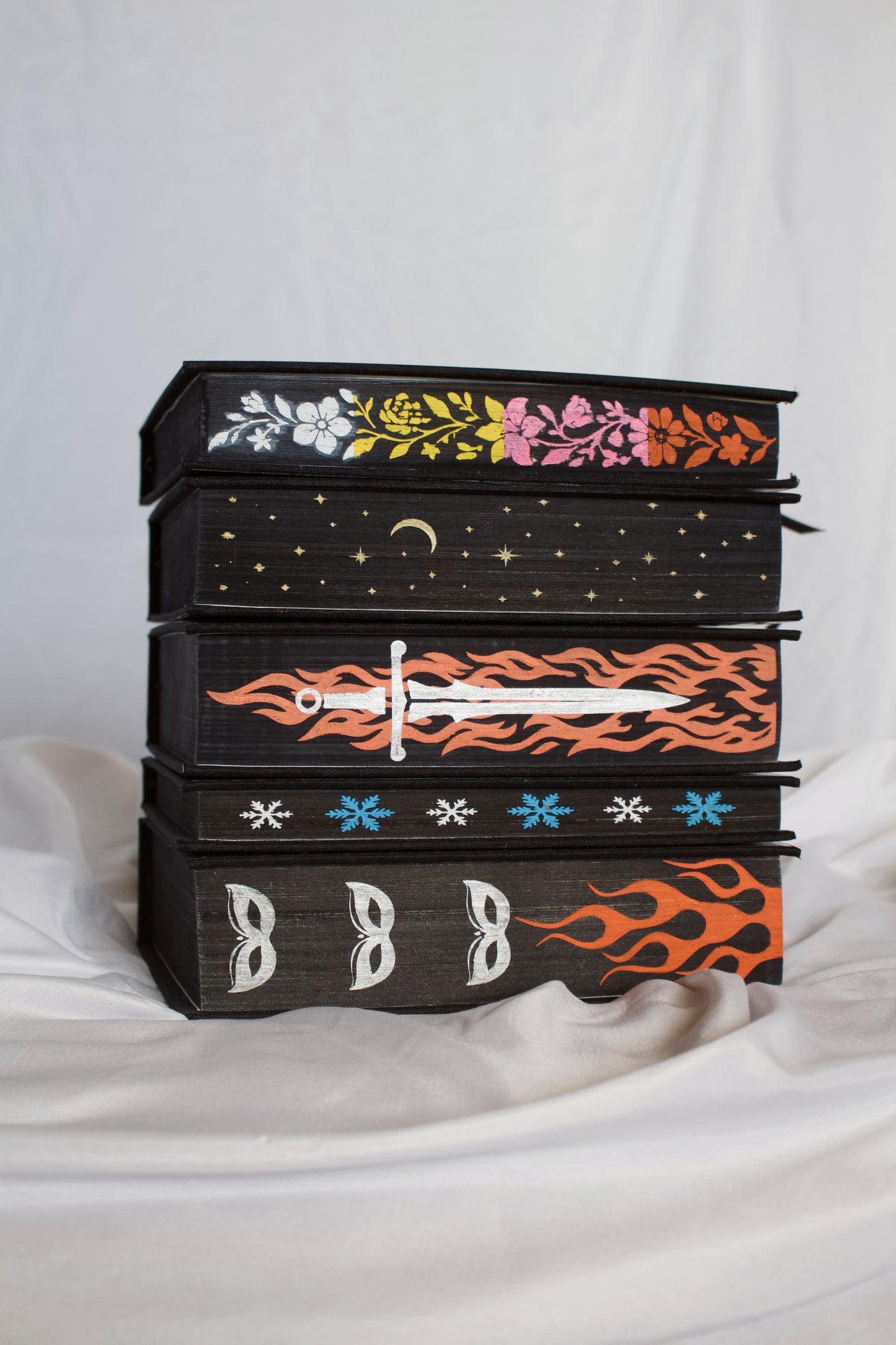 A Court of Wings and Ruin by Sarah J Maas | Handmade, Custom Special Edition Rebind, Rebound Book