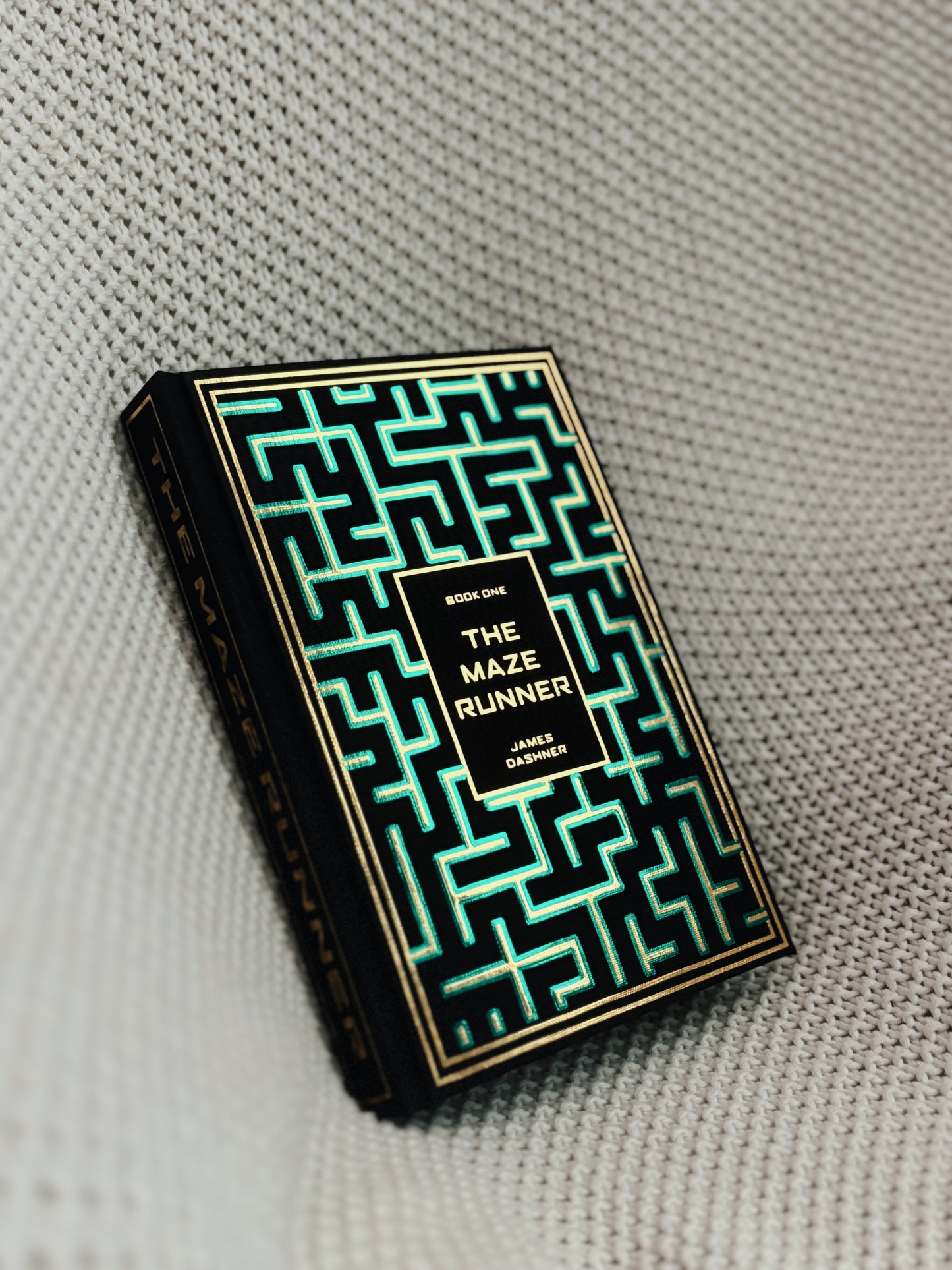 The Maze Runner by James Dashner Rebind | Special Custom Edition | Handmade Rebound Book