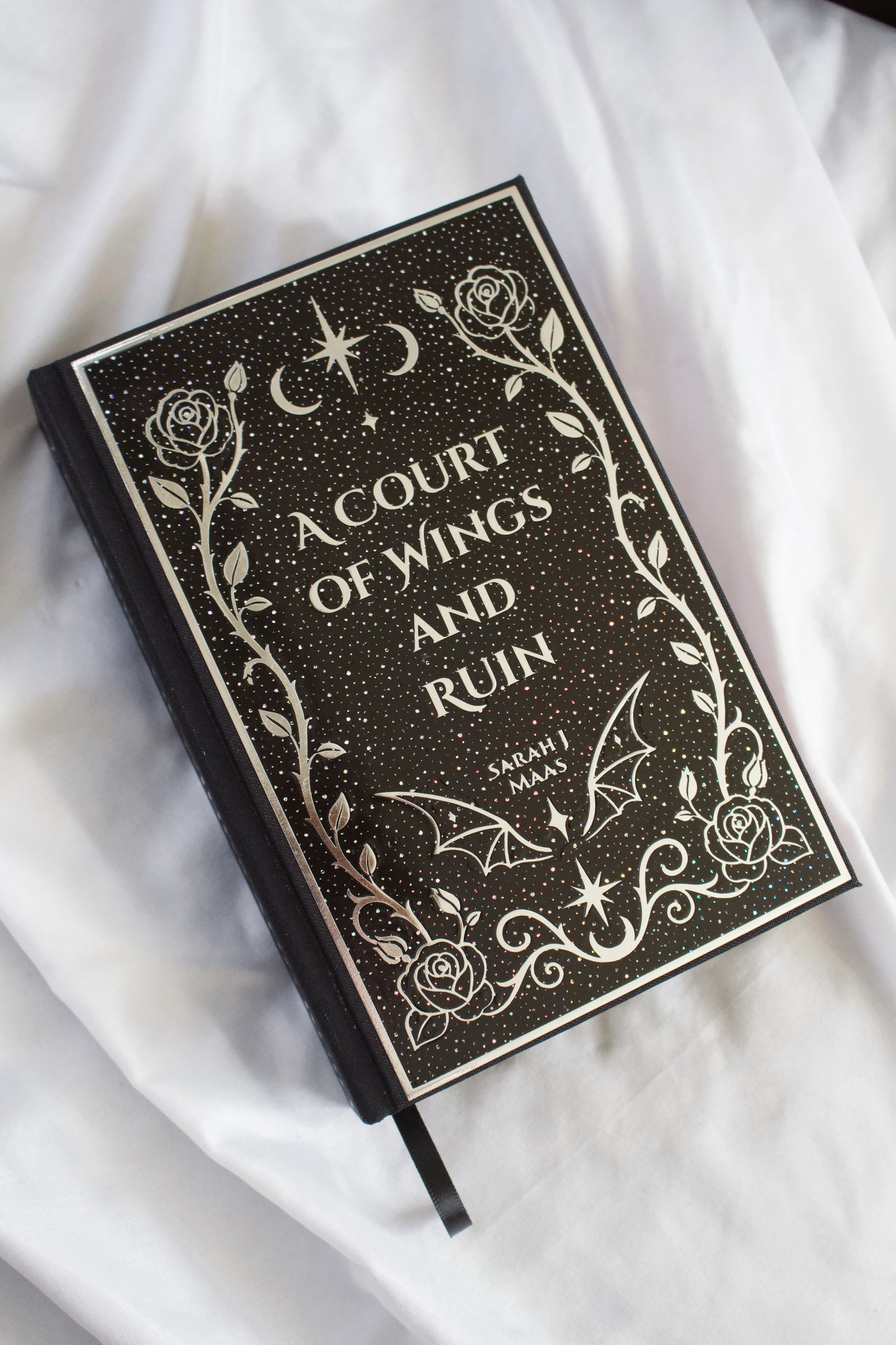 A Court of Wings and Ruin by Sarah J Maas | Handmade, Custom Special Edition Rebind, Rebound Book