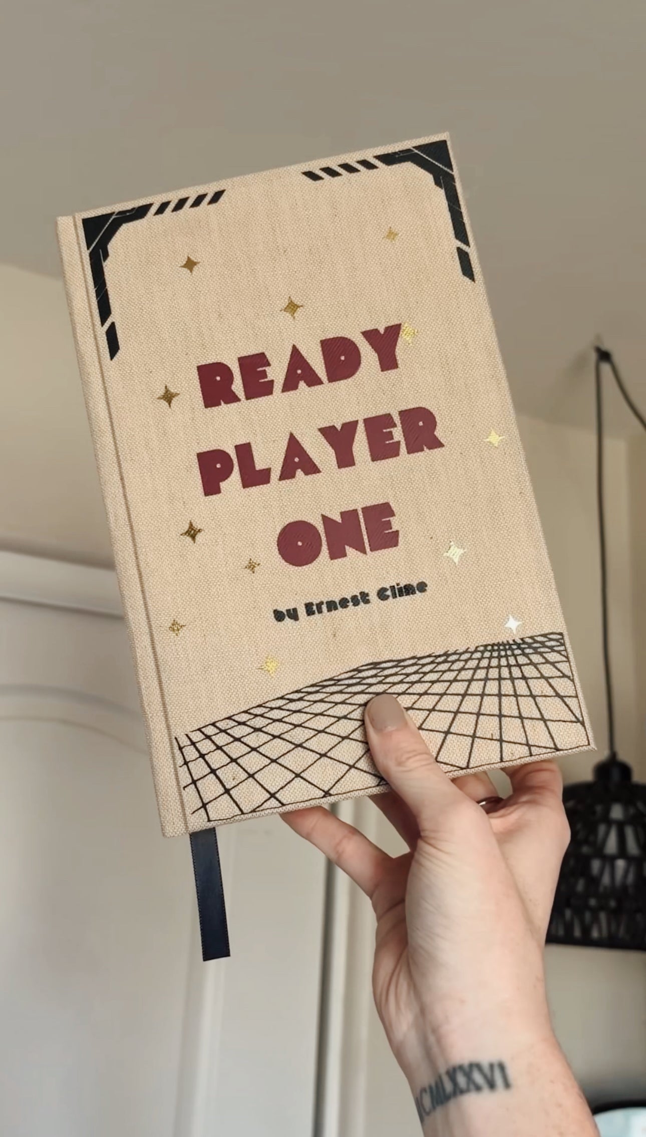 Ready Player One by Ernest Cline Rebind | Special Custom Edition | Rebound Handmade Book