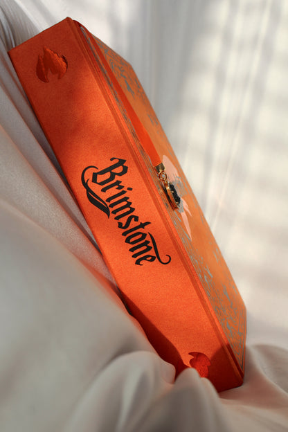 Brimstone by Callie Hart Rebind | Custom Special Edition | Handmade Rebound Book