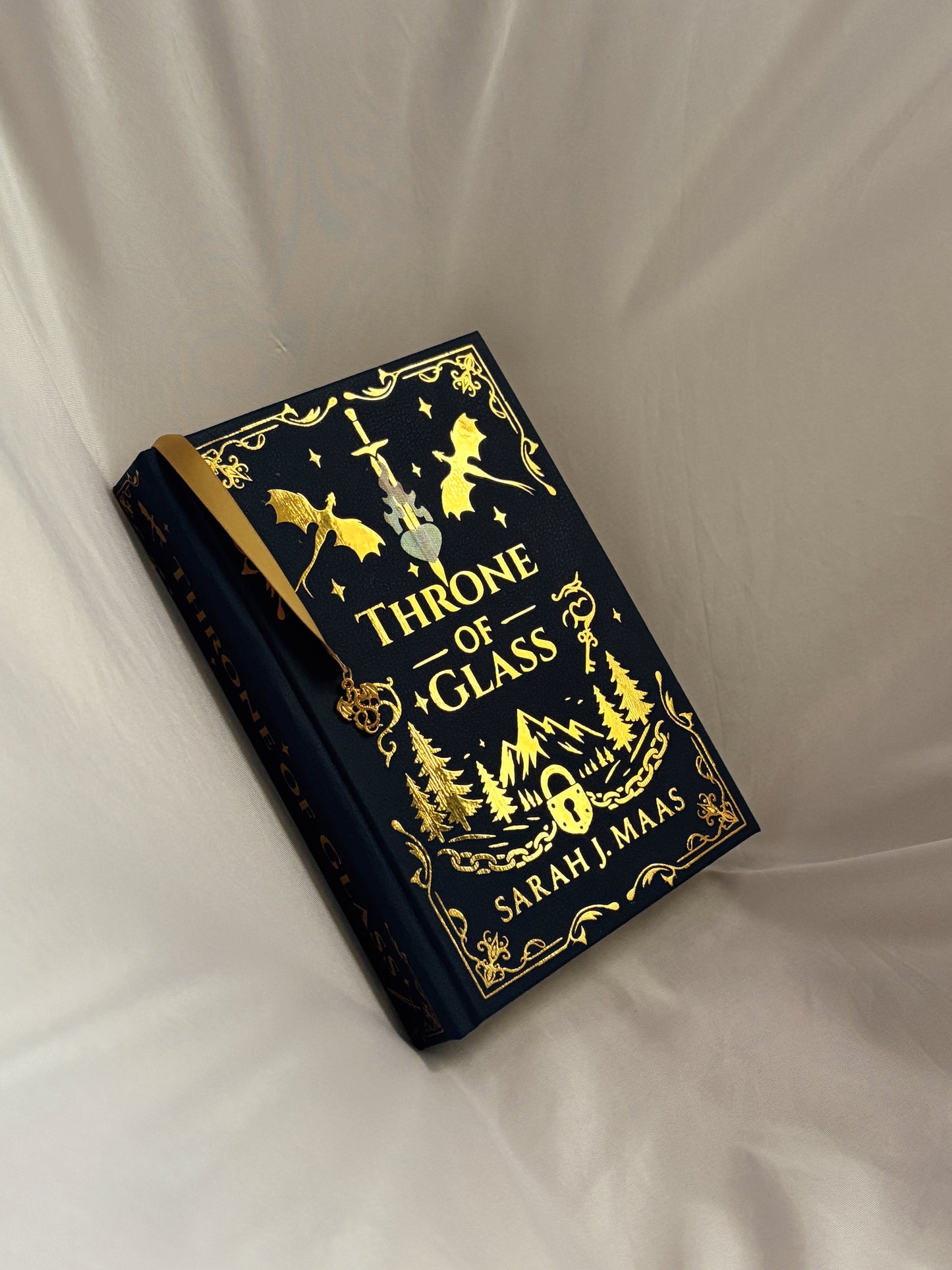 Throne of Glass by Sarah J Maas Rebind | Special Edition Custom Rebound Book