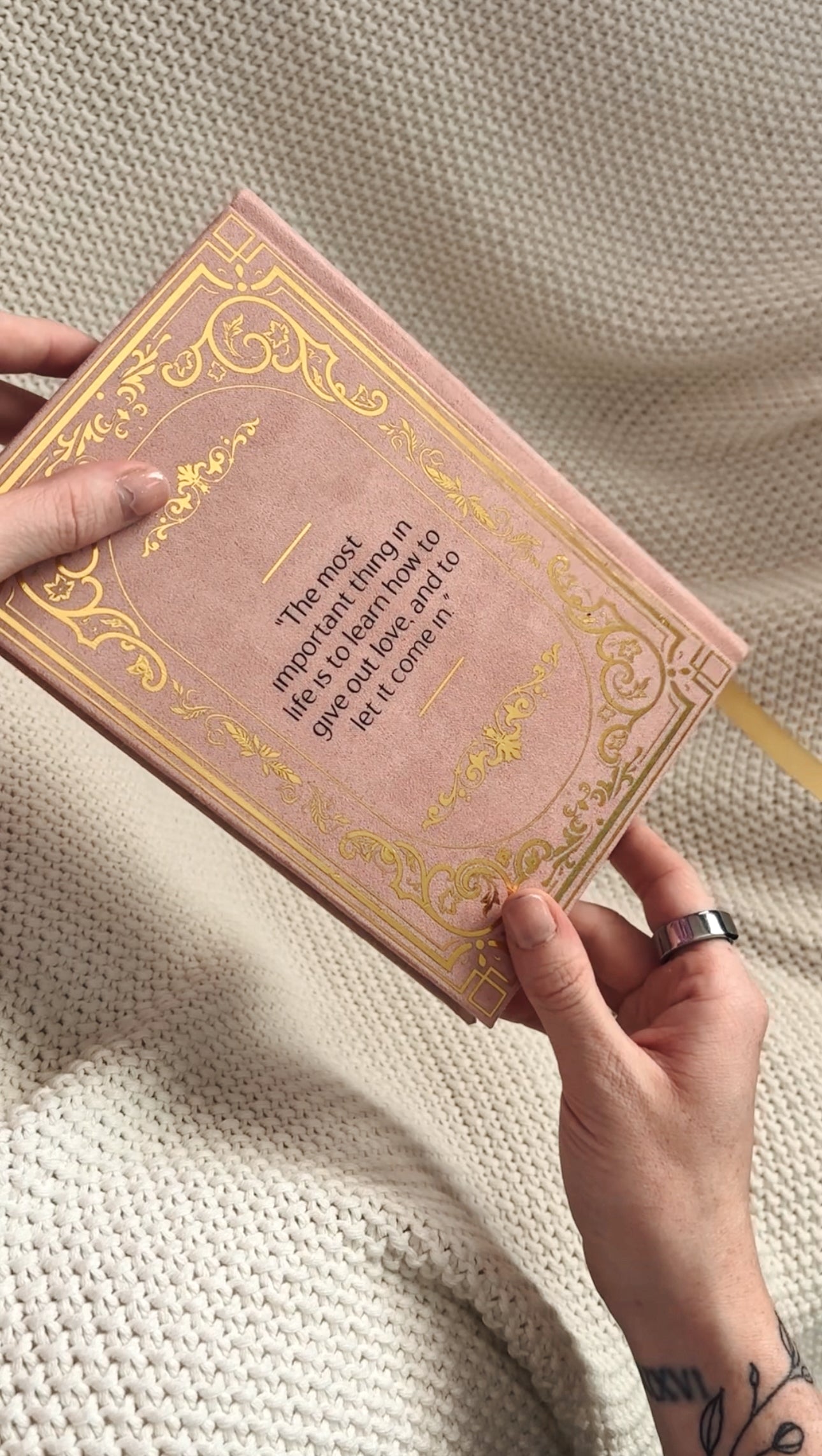 Tuesdays with Morrie by Mitch Albom Custom Handmade Rebind | Special Edition Rebound Book