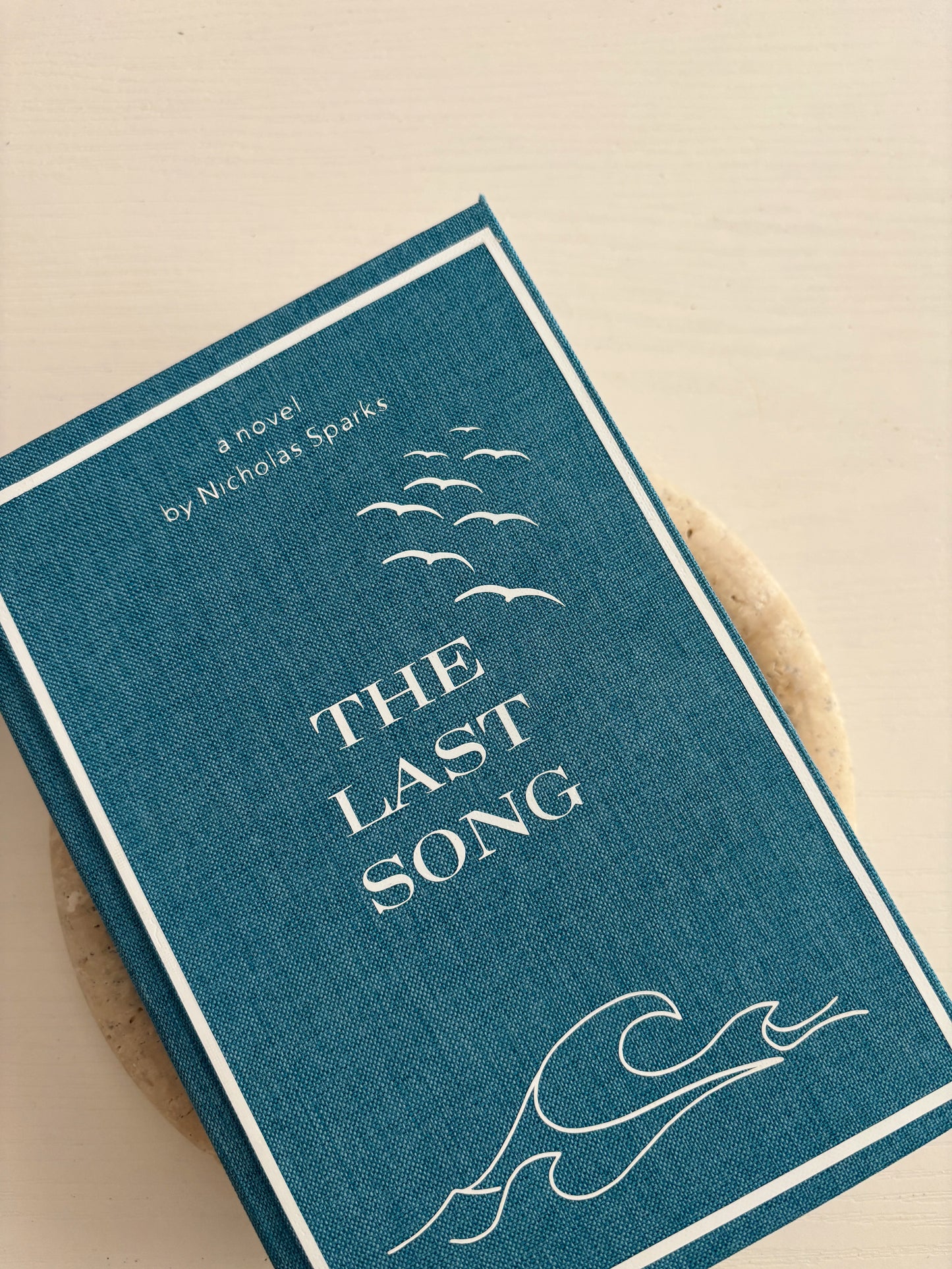 The Last Song by Nicholas Sparks Rebind | Special Custom Edition | Rebound Book