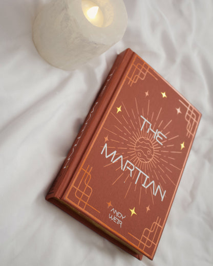 The Martian by Andy Weir Rebind | Custom Special Edition, Handmade, Rebound Book