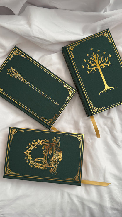 The Lord of the Rings Trilogy by J.R.R. Tolkien Rebound Set | Custom Special Editions | Rebinds