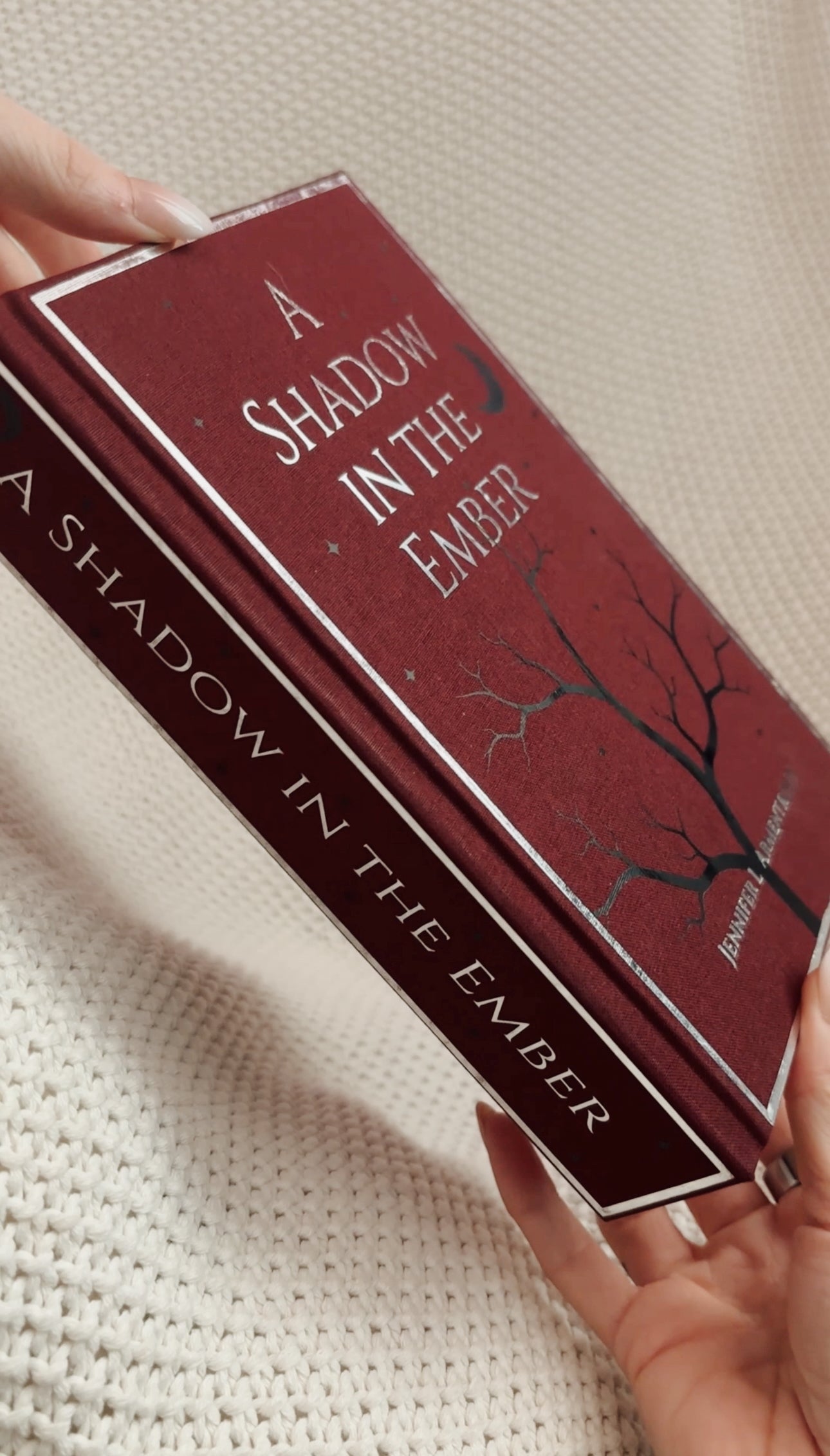 A Shadow in the Ember by Jennifer L Armentrout Rebind | Custom Made Special Edition | Rebound Book