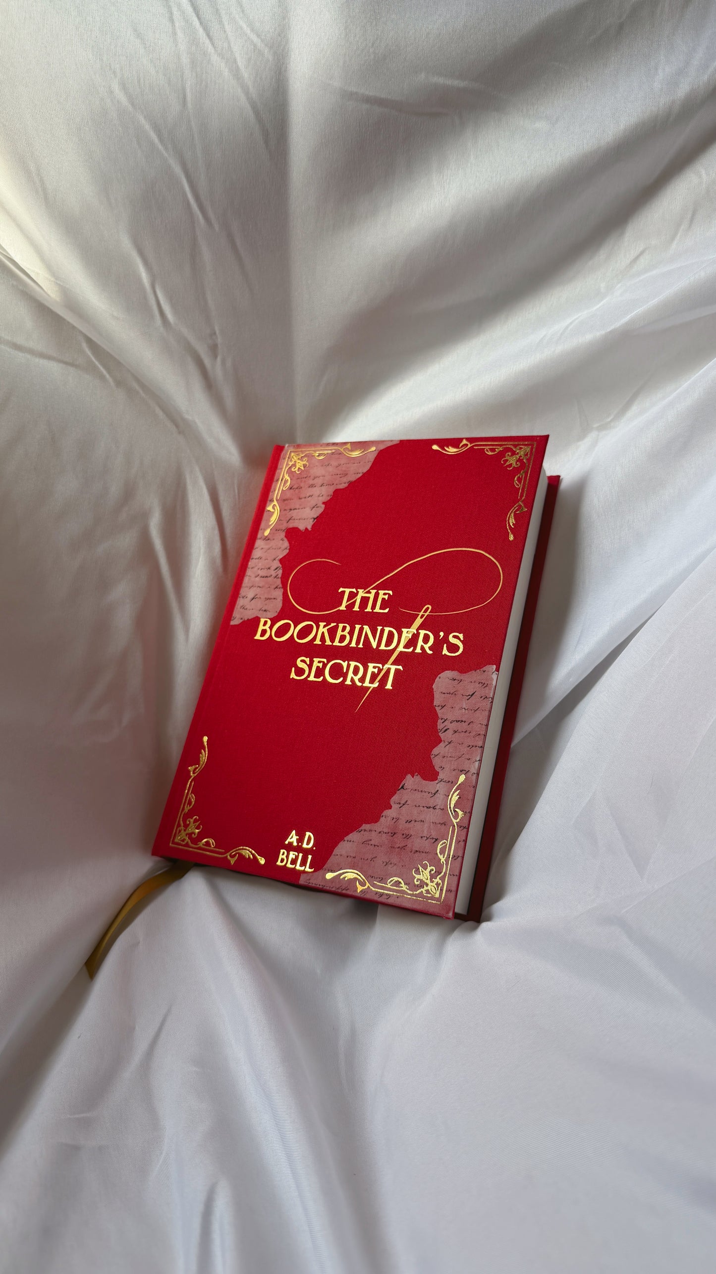 The Bookbinder's Secret by A.D. Bell Rebind | Special Custom Editon | Rebound Book