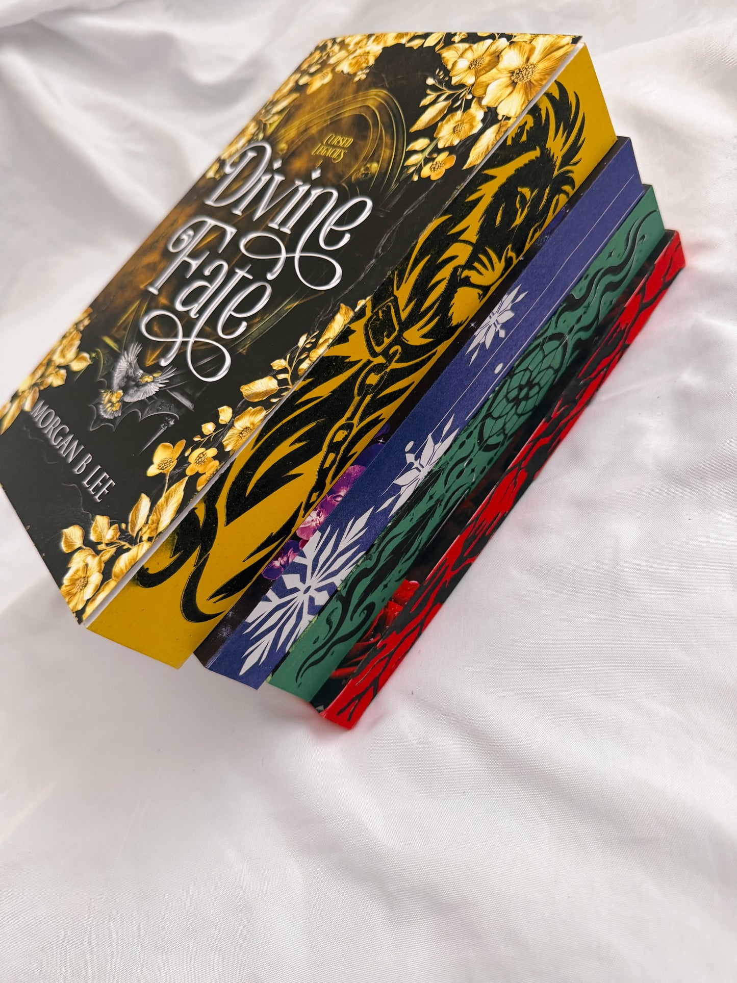 Cursed Legacies Series by Morgan B Lee Paperback Sprayed Edges Set | Val's Second Chance Collection ♡