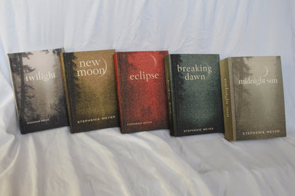 Twilight Series by Stephenie Meyer Rebound Set | Special Custom Edition Rebinds