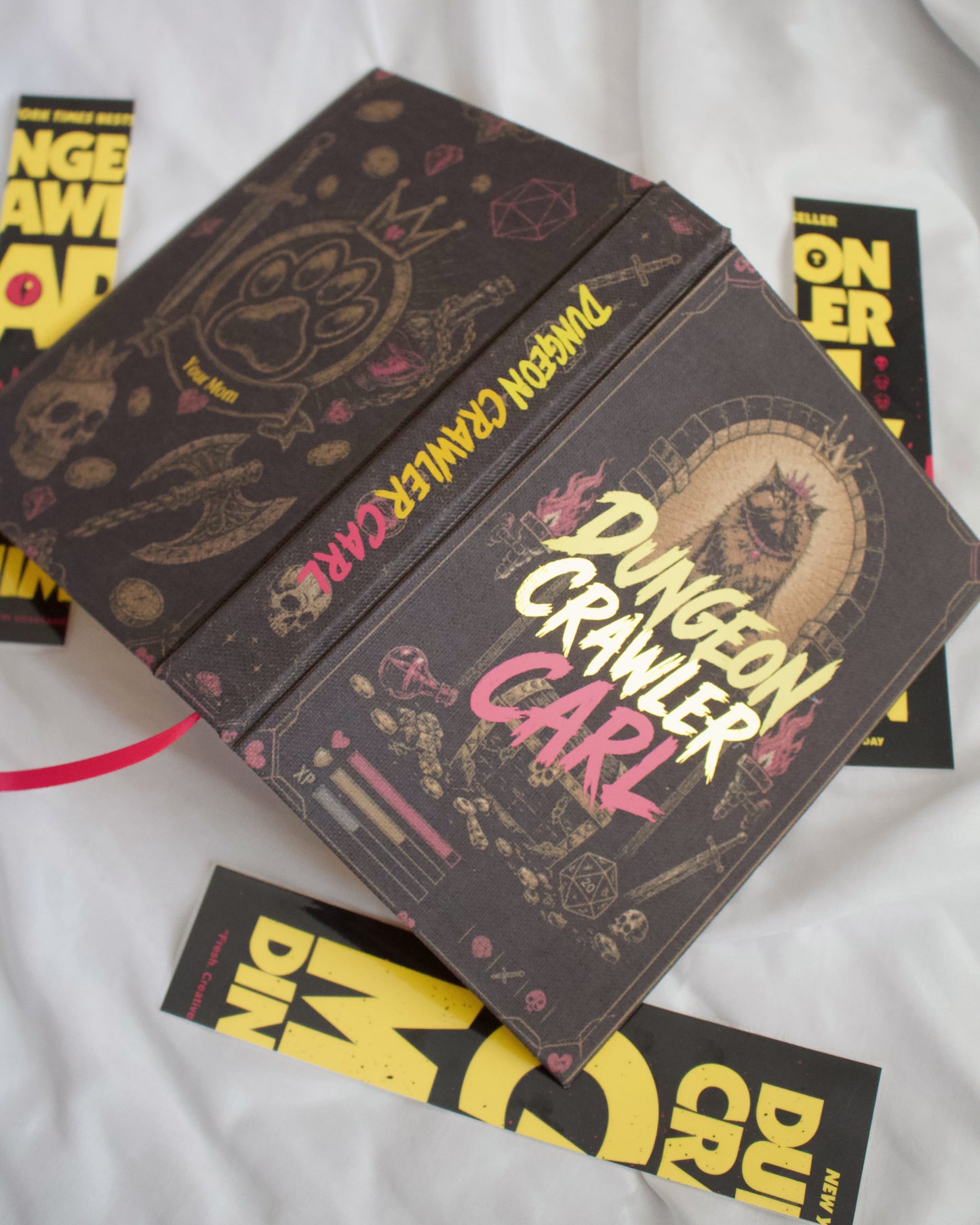 Dungeon Crawler Carl by Matt Dinniman | Handmade, Special Custom Edition, Rebound Book