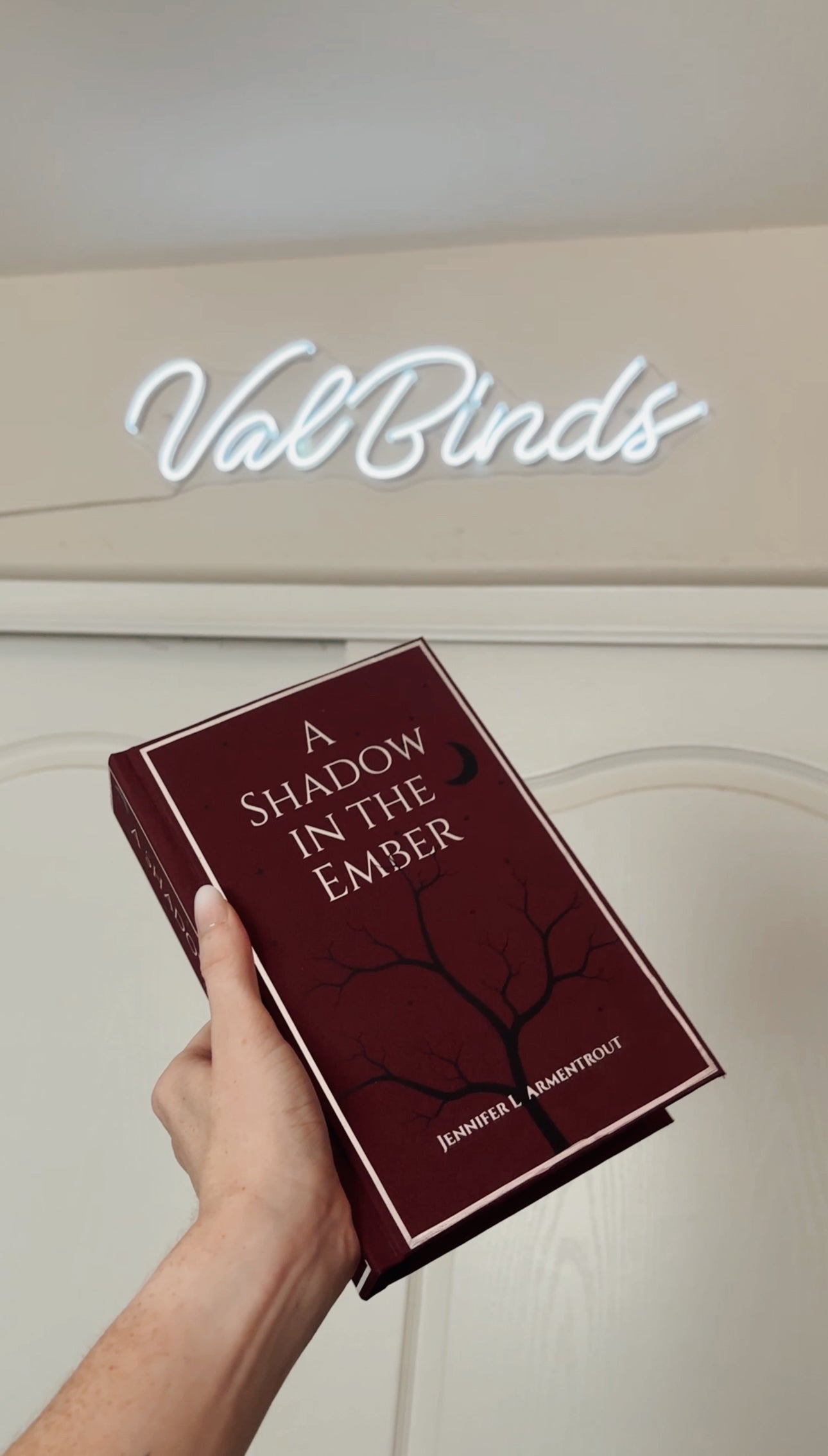 A Shadow in the Ember by Jennifer L Armentrout Rebind | Custom Made Special Edition | Rebound Book