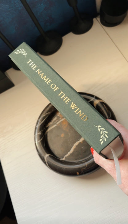 The Name of the Wind by Patrick Rothfuss Handmade Rebind | Custom Special Edition | Rebound Book