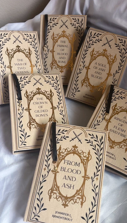 The Blood and Ash Series Rebound Set | Special Custom Editions | Rebound Books