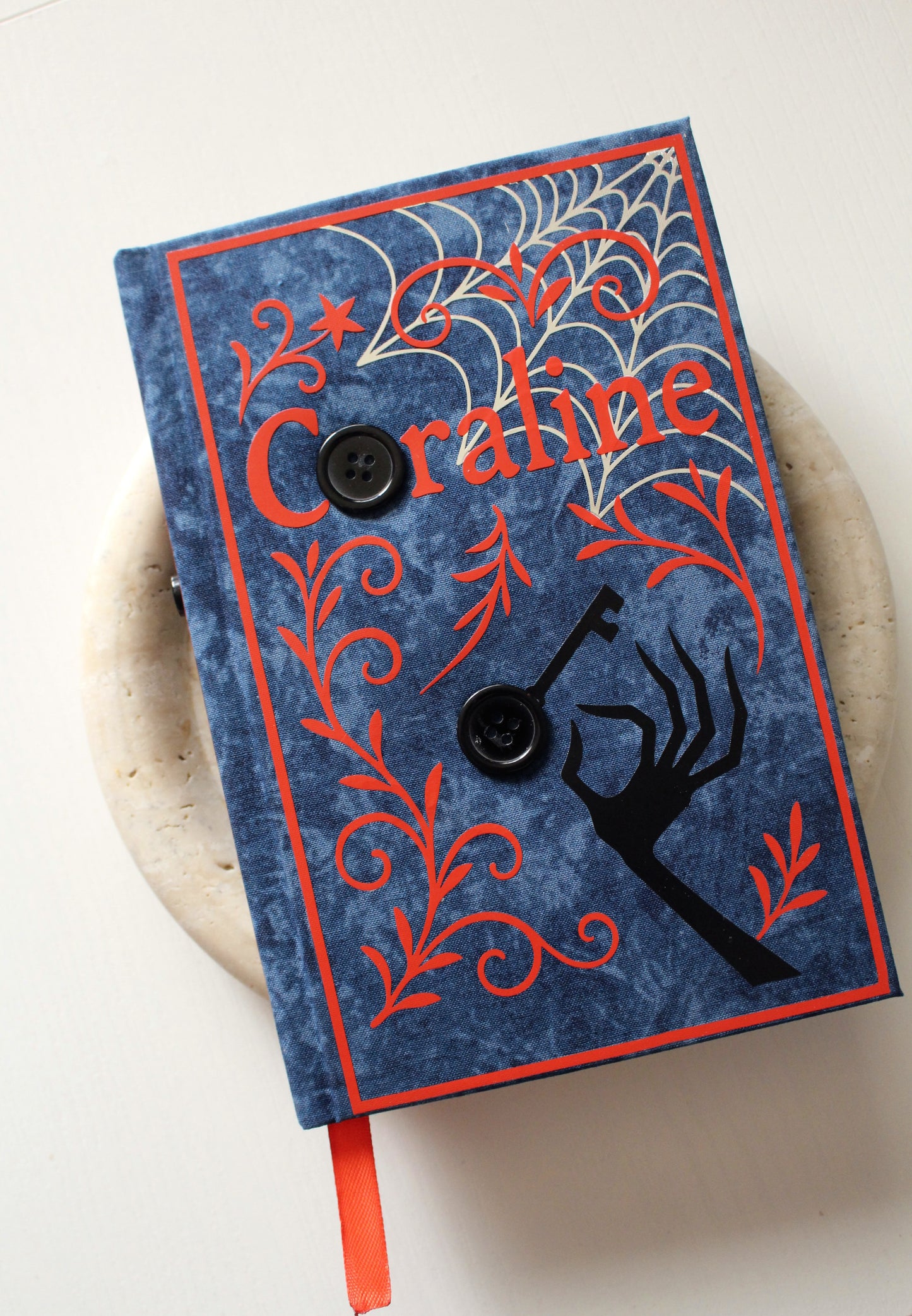 Coraline by Neil Gaiman Rebind | Special Custom Edition | Rebound Book