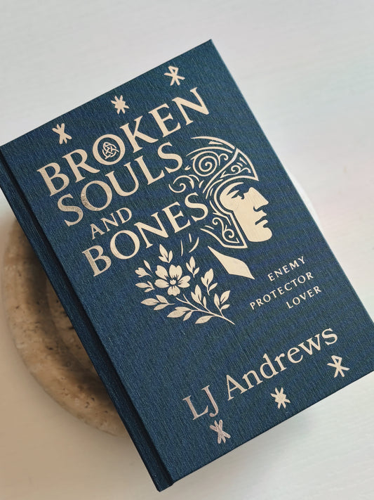 Broken Souls and Bones by LJ Andrews | Custom Rebound Edition | Special Edition Rebind