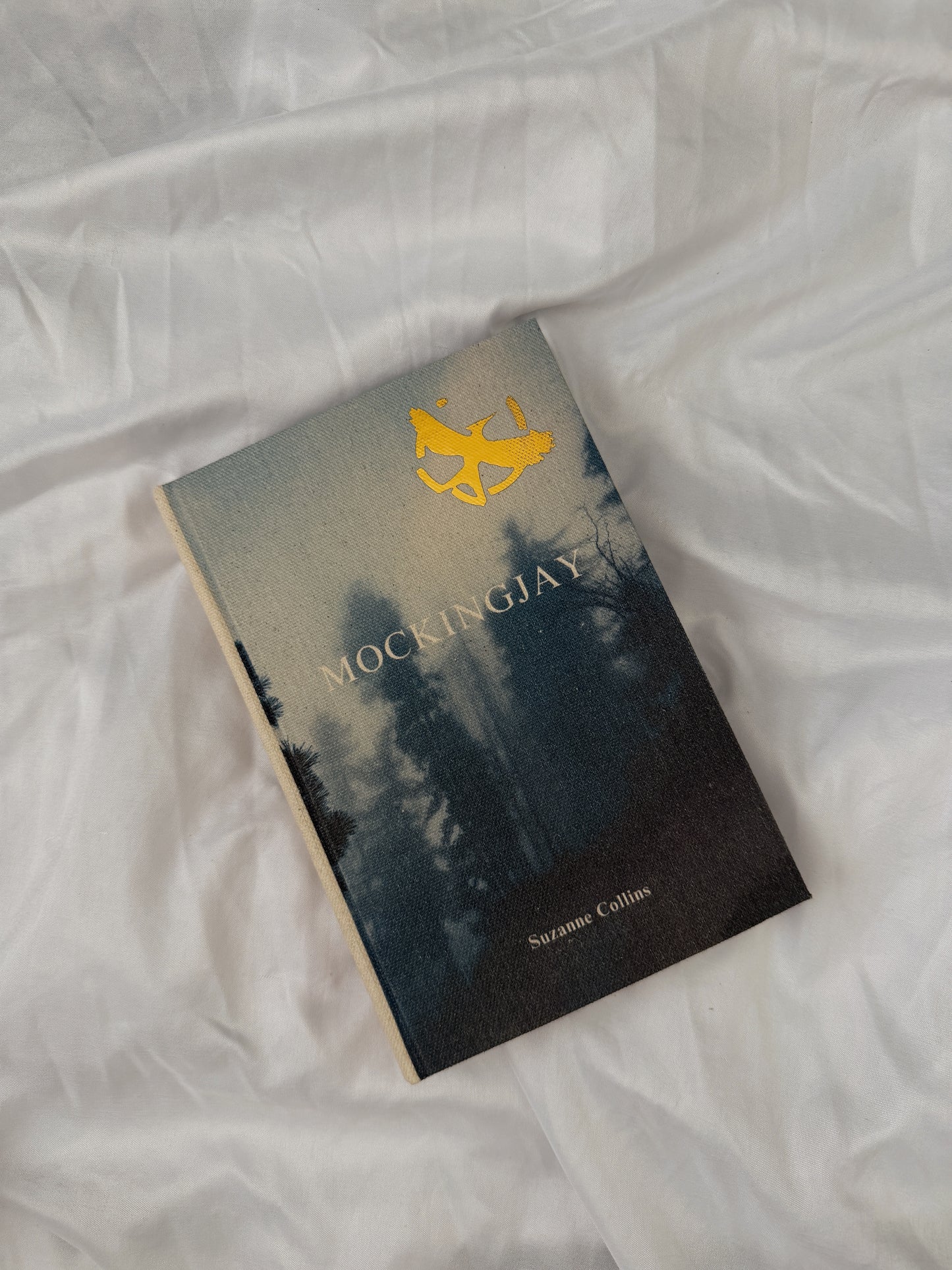 Mockingjay by Suzanne Collins Custom Special Edition, Handmade Rebound Book
