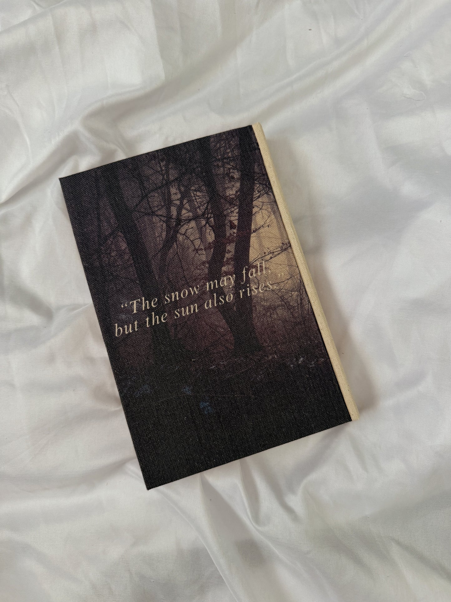 Sunrise on the Reaping by Suzanne Collins Custom Special Edition, Handmade Rebound Book