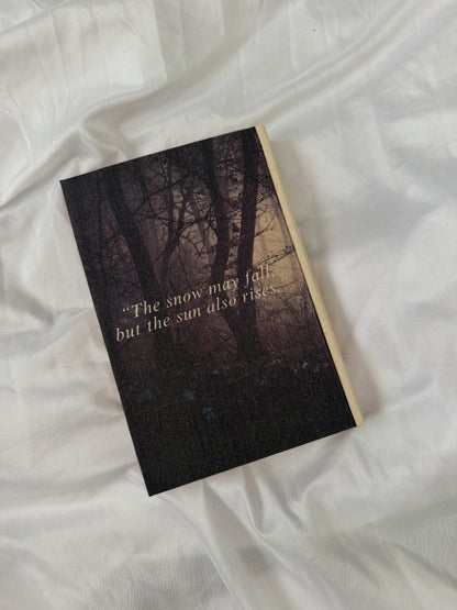 Sunrise on the Reaping by Suzanne Collins Custom Special Edition, Handmade Rebound Book