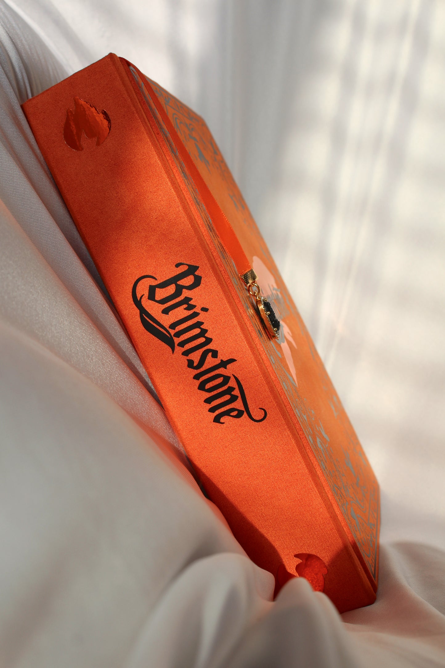 Brimstone by Callie Hart Rebind | Custom Special Edition | Handmade Rebound Book