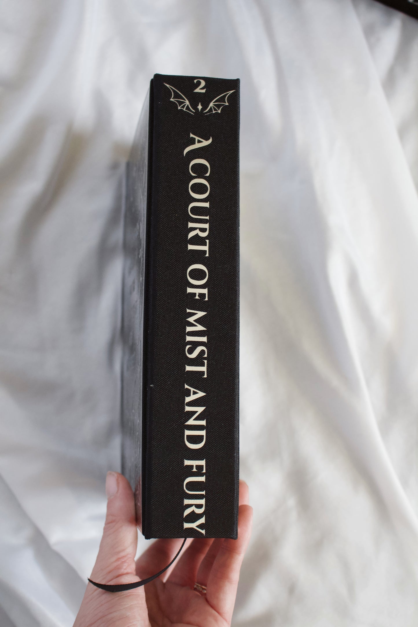 A Court of Mist and Fury by Sarah J Maas | Handmade, Custom Special Edition Rebind, Rebound Book