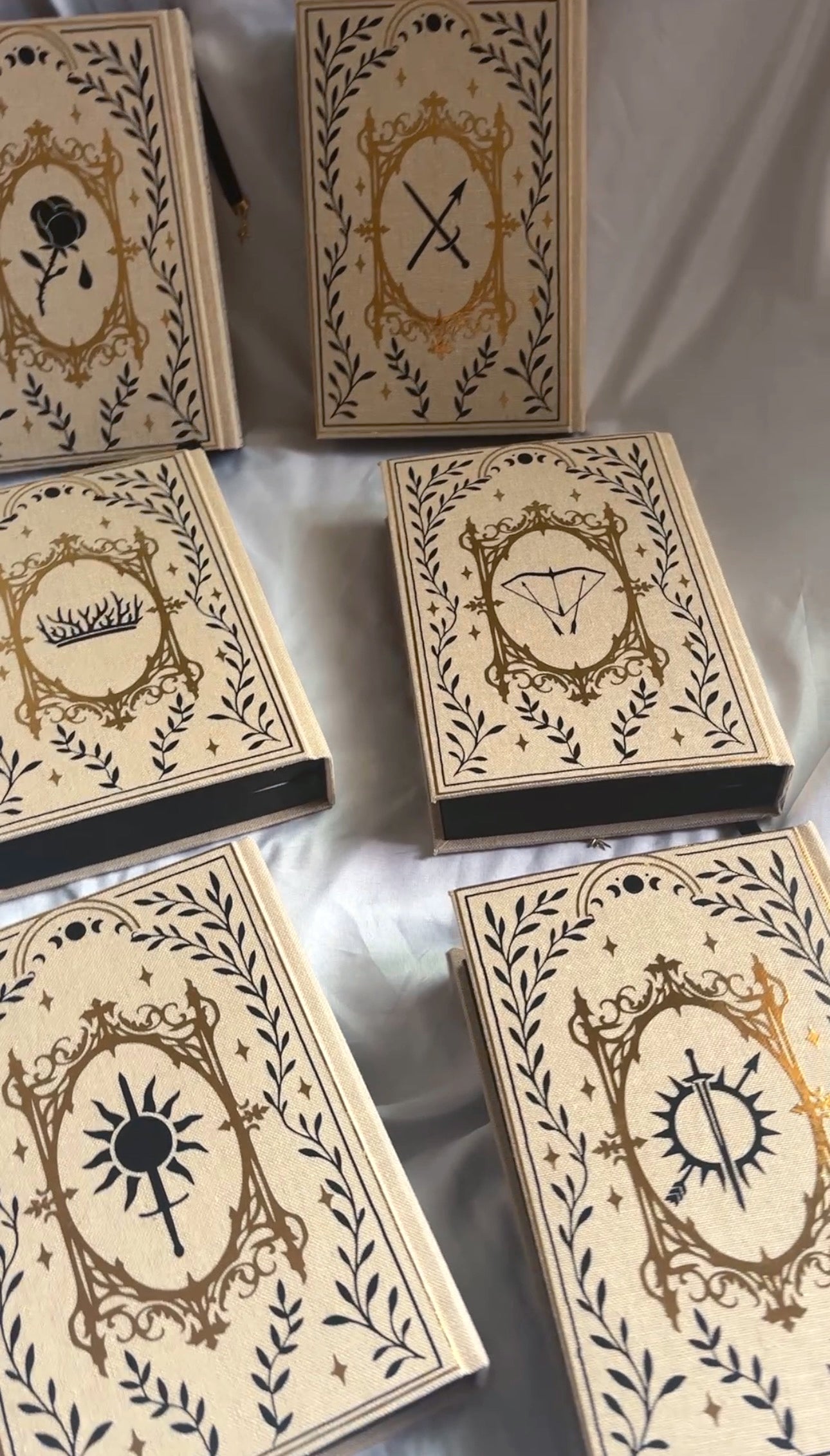 The Blood and Ash Series Rebound Set | Special Custom Editions | Rebound Books