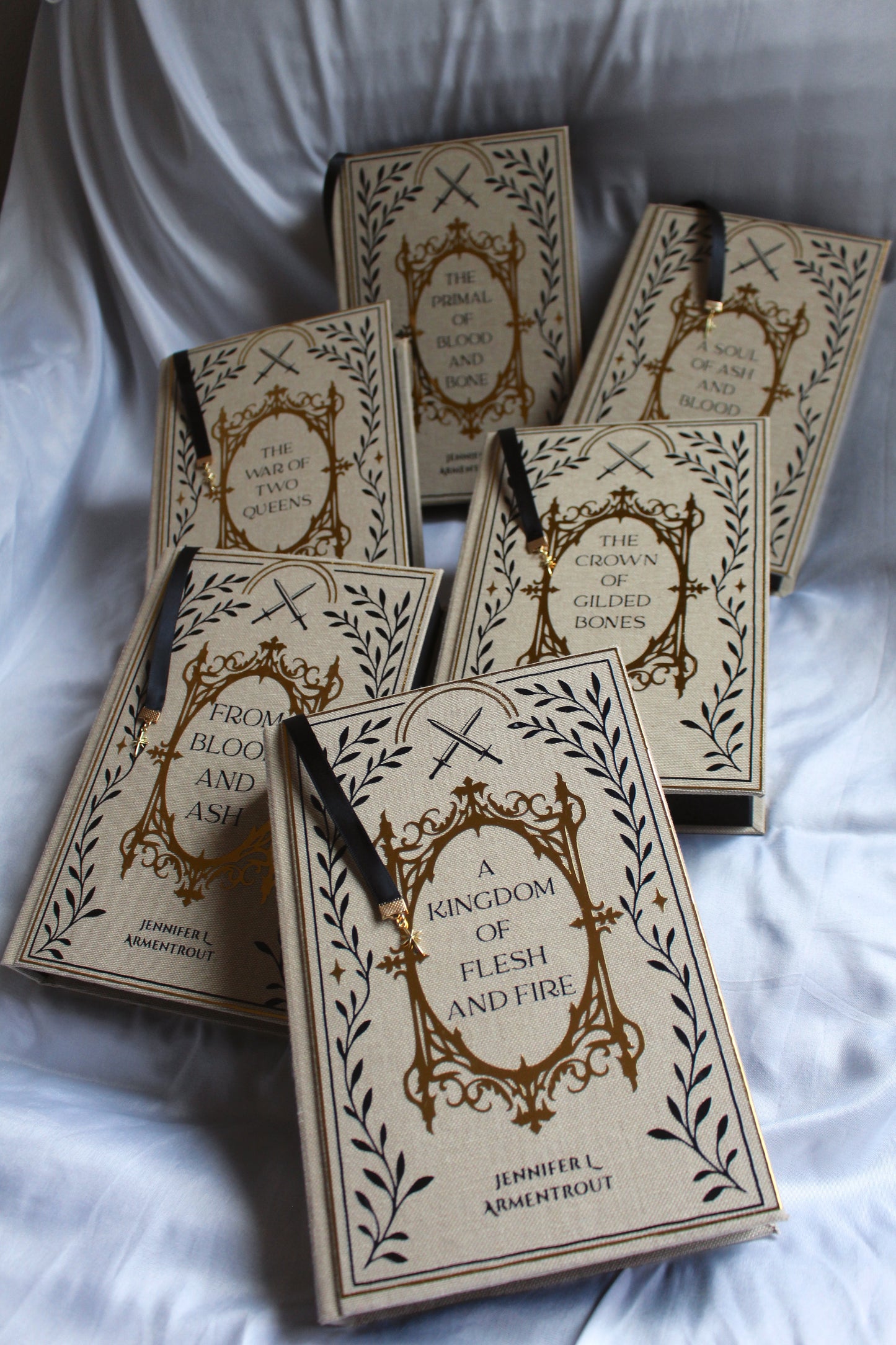 The Blood and Ash Series Rebound Set | Special Custom Editions | Rebound Books