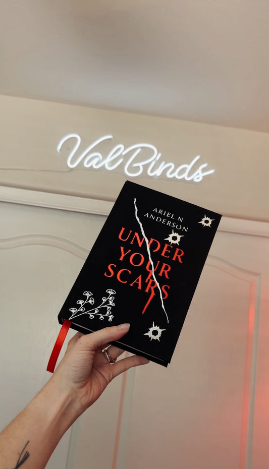 Under Your Scars by Ariel N Anderson Custom Edition Rebind | Rebound Book