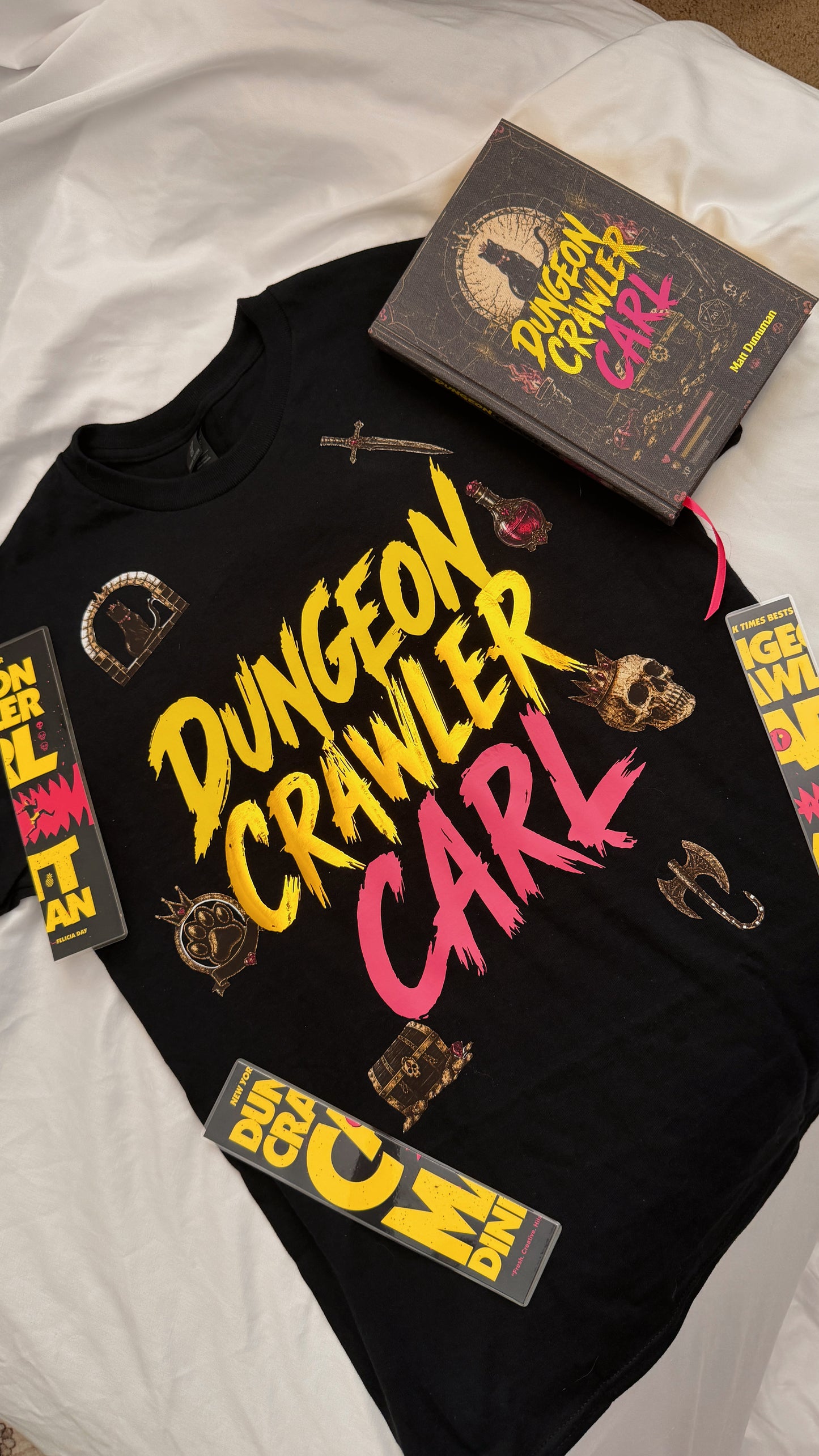 Dungeon Crawler Carl Handmade T-Shirt