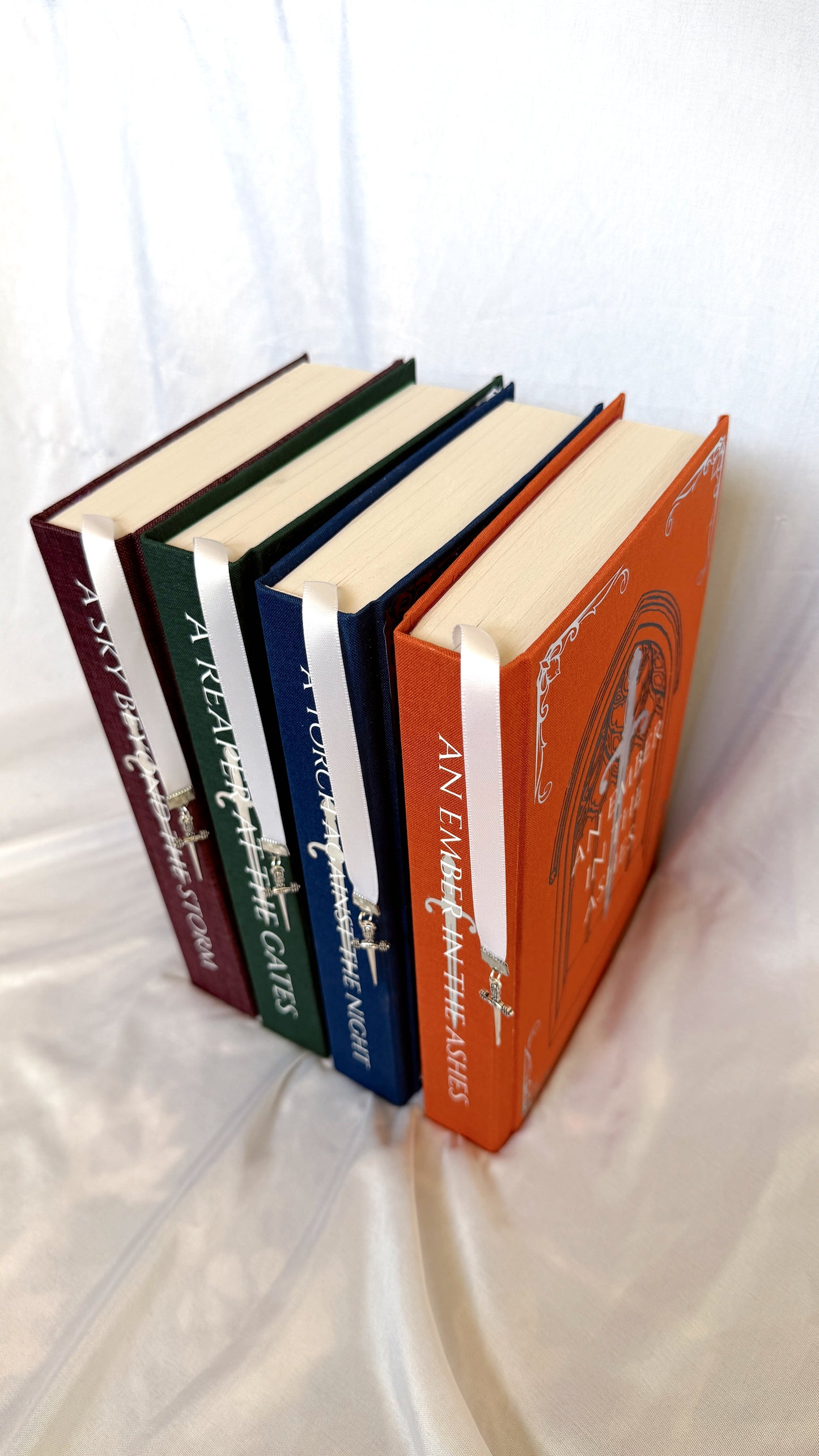 An Ember in the Ashes Series by Sabaa Tahir Rebind | Special Custom Editions | Rebound Books