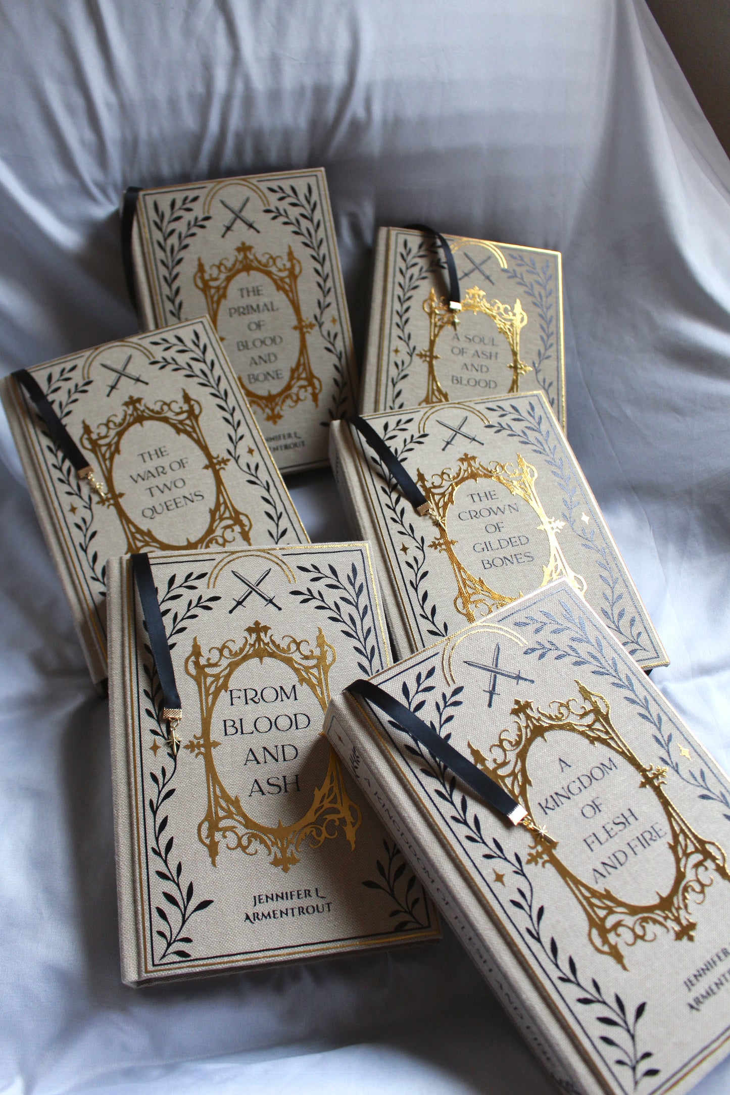 The Blood and Ash Series Rebound Set | Special Custom Editions | Rebound Books