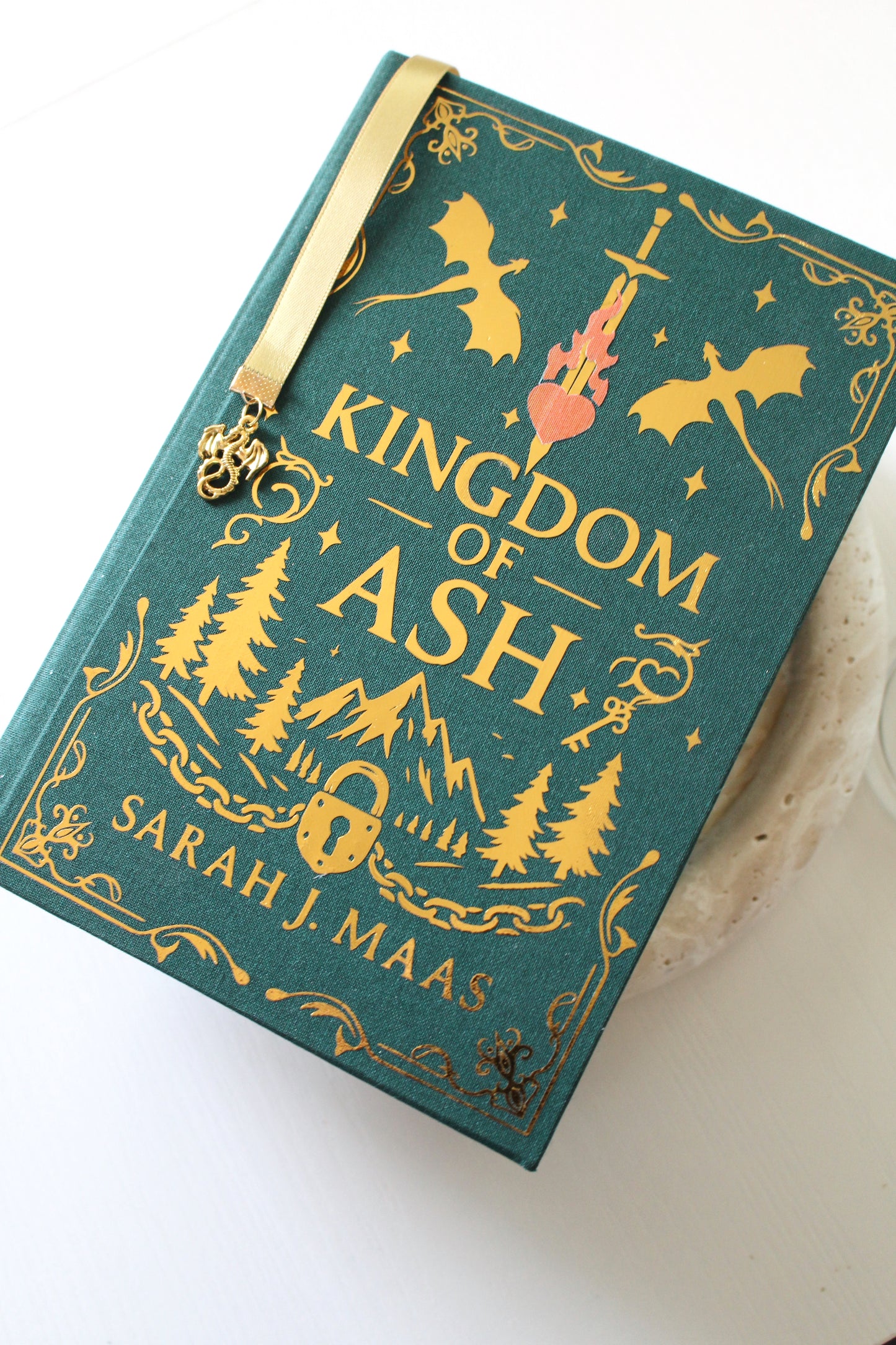 Kingdom of Ash by Sarah J. Maas Rebind | Custom Special Edition | Rebound Book