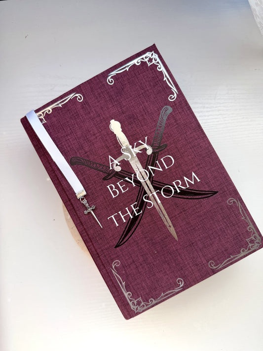 A Sky Beyond the Storm by Sabaa Tahir Rebind | Special Custom Edition | Rebound Book