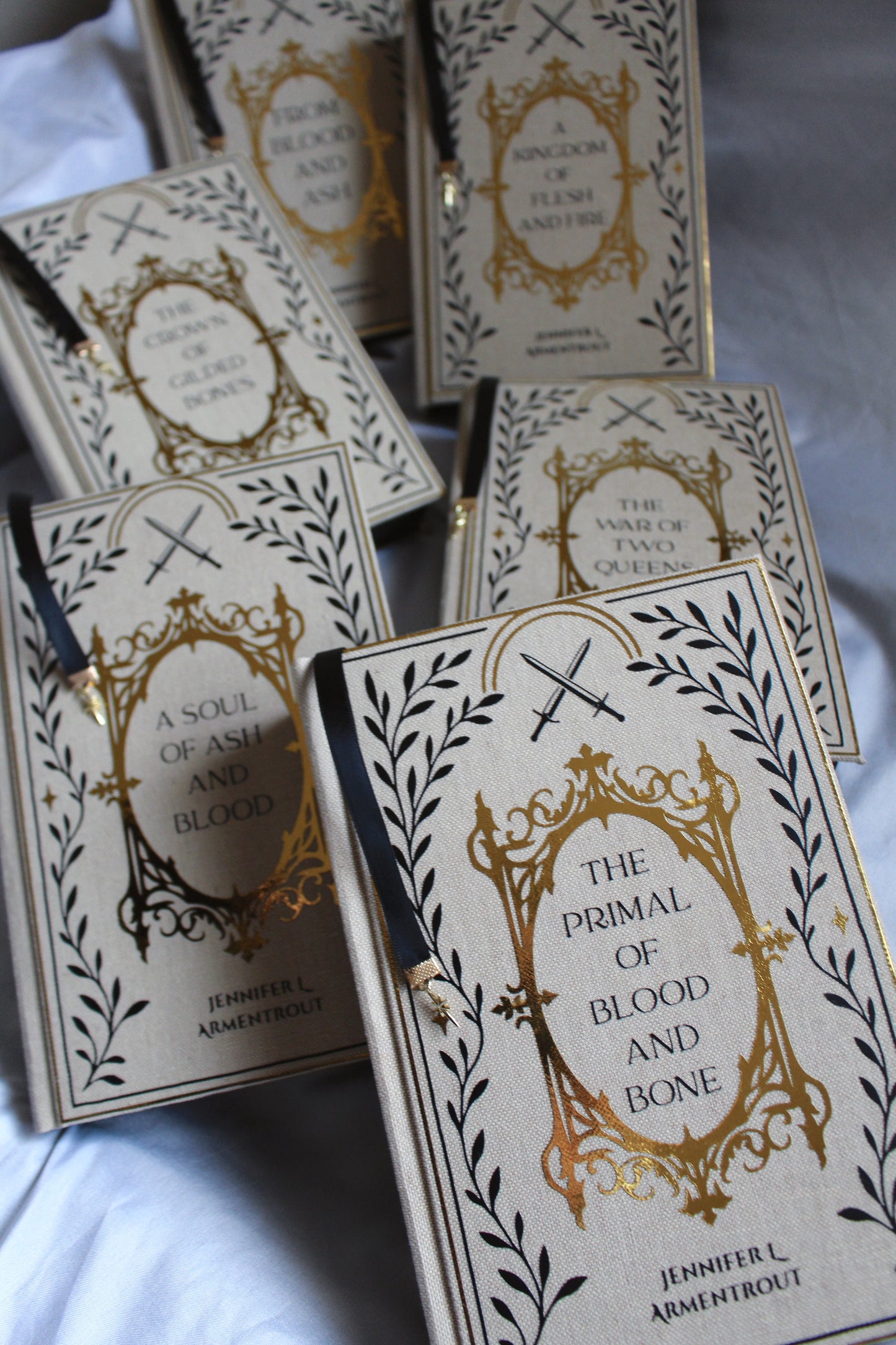 The Blood and Ash Series Rebound Set | Special Custom Editions | Rebound Books