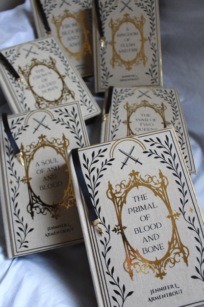 The Blood and Ash Series Rebound Set | Special Custom Editions | Rebound Books