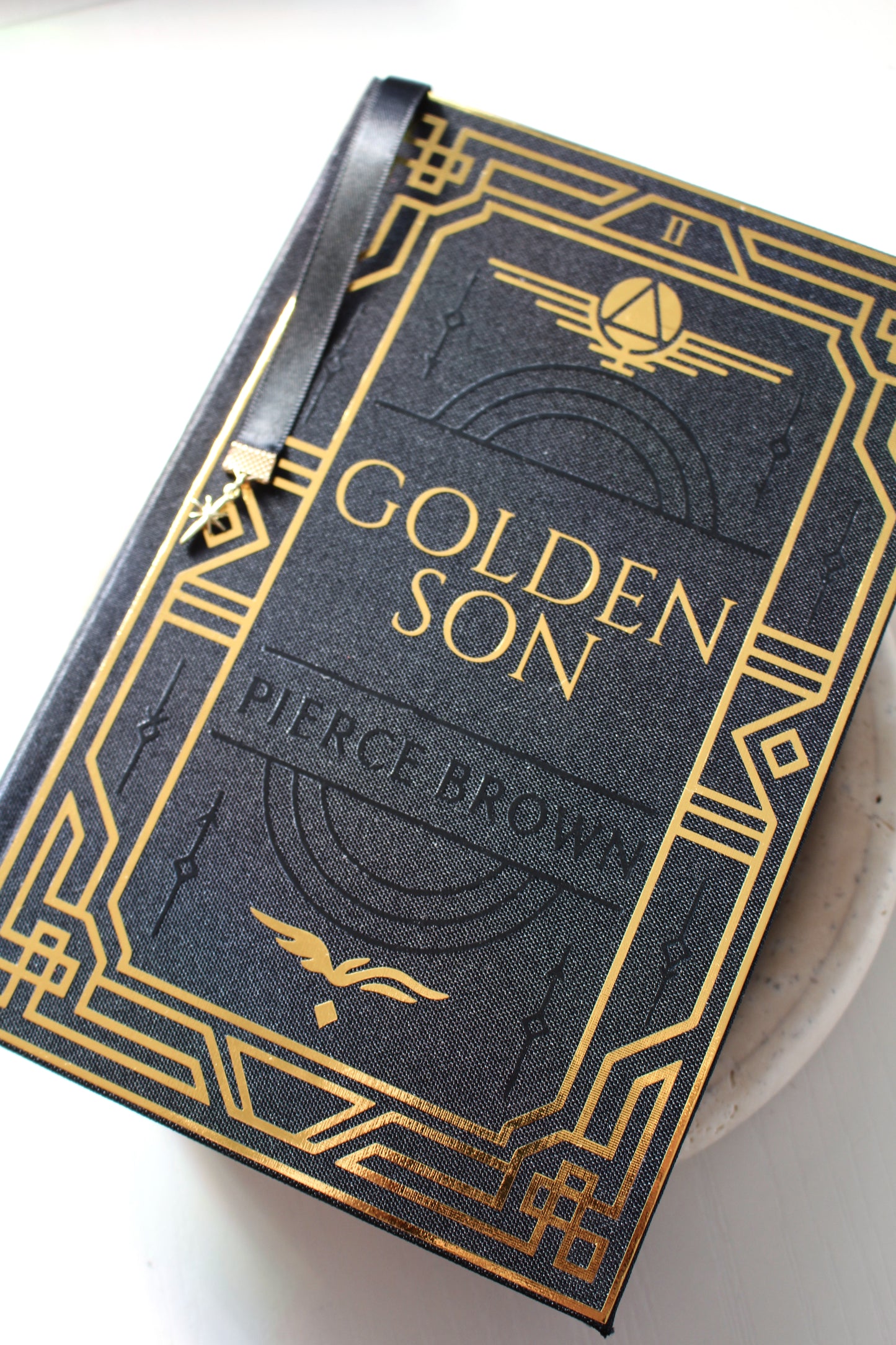 Golden Son by Pierce Brown Rebind | Special Custom Edition | Rebound Book