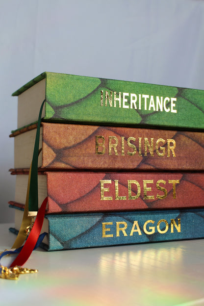 The Inheritance Cycle Series by Christopher Paolini Rebound Set | Custom Special Edition Rebinds