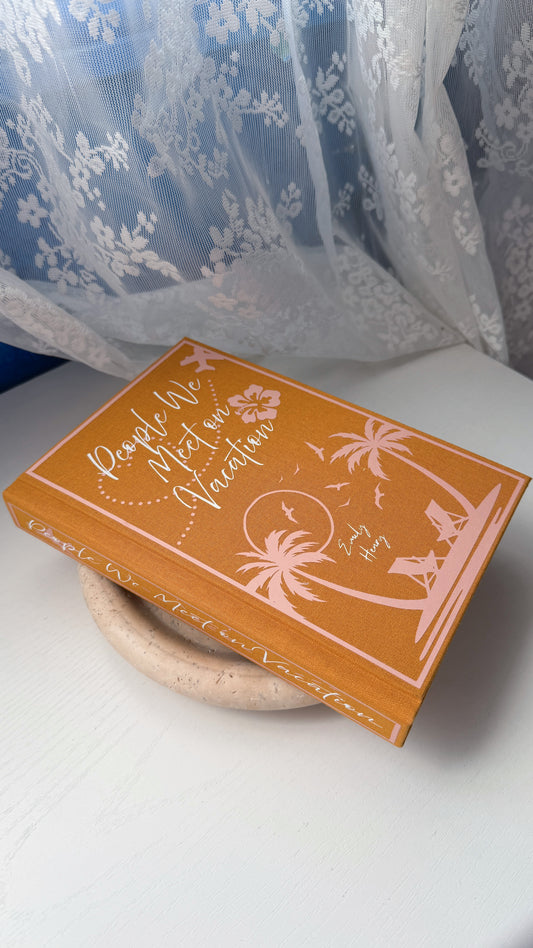 People We Meet on Vacation by Emily Henry Rebind | Custom Special Edition | Rebound Book