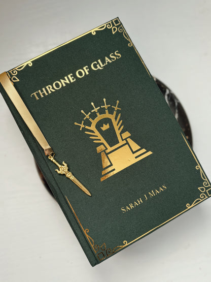 Throne of Glass Series by Sarah J Maas Full Rebound Set | Handmade Special Custom Editions