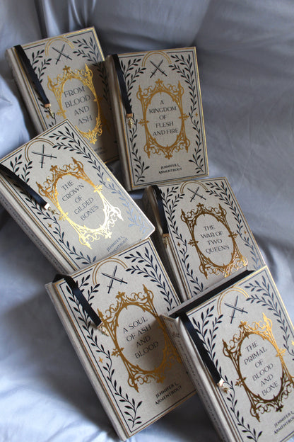 The Blood and Ash Series Rebound Set | Special Custom Editions | Rebound Books