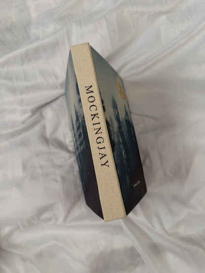 Mockingjay by Suzanne Collins Custom Special Edition, Handmade Rebound Book