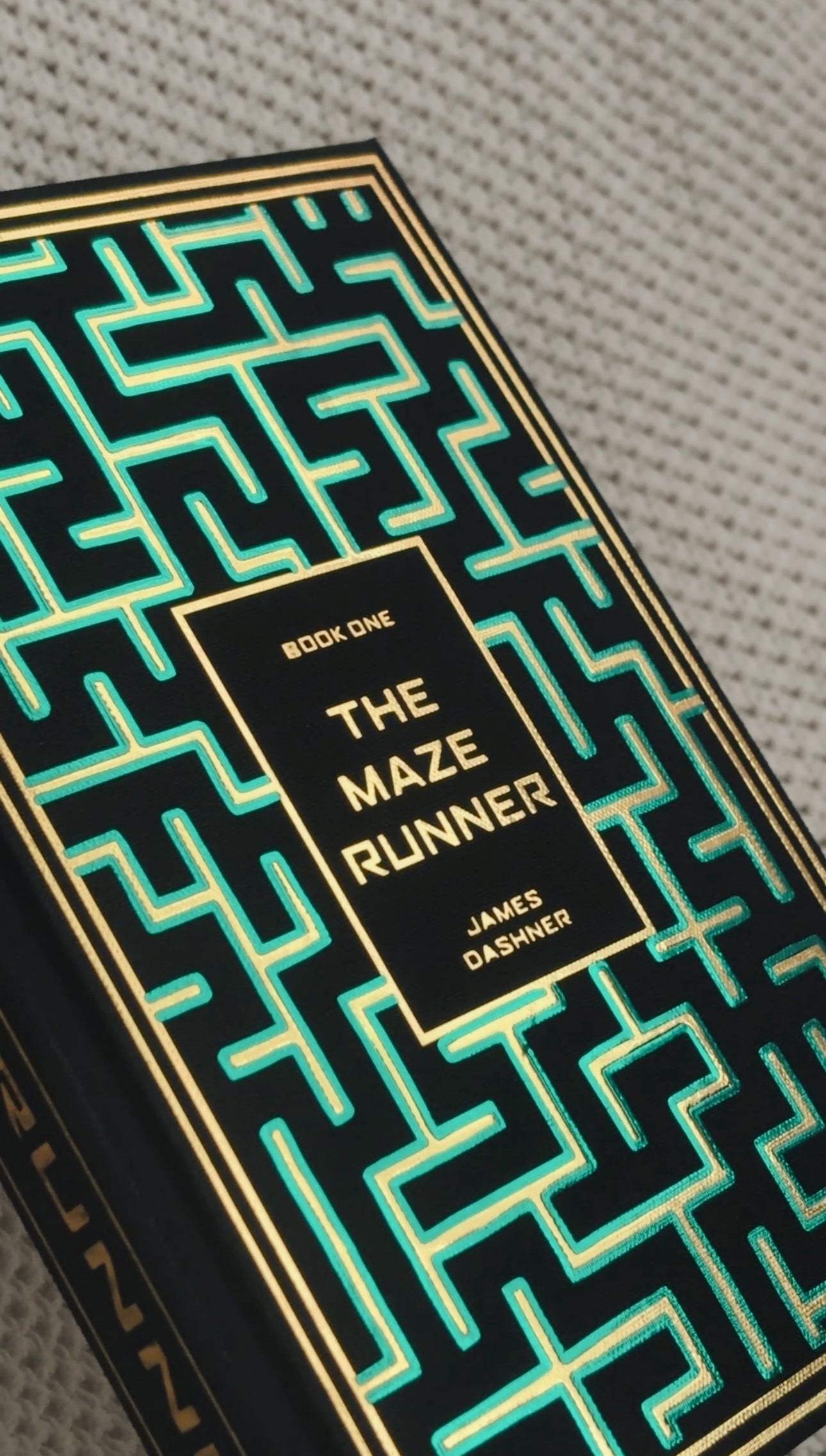 The Maze Runner by James Dashner Rebind | Special Custom Edition | Handmade Rebound Book