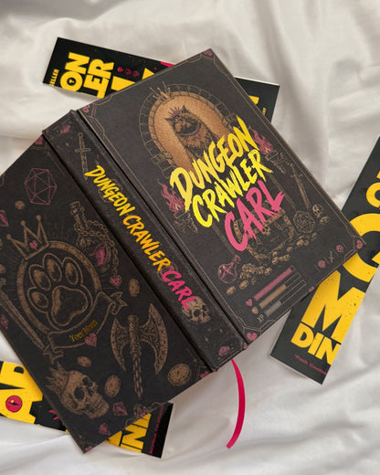 Dungeon Crawler Carl by Matt Dinniman | Handmade, Special Custom Edition, Rebound Book