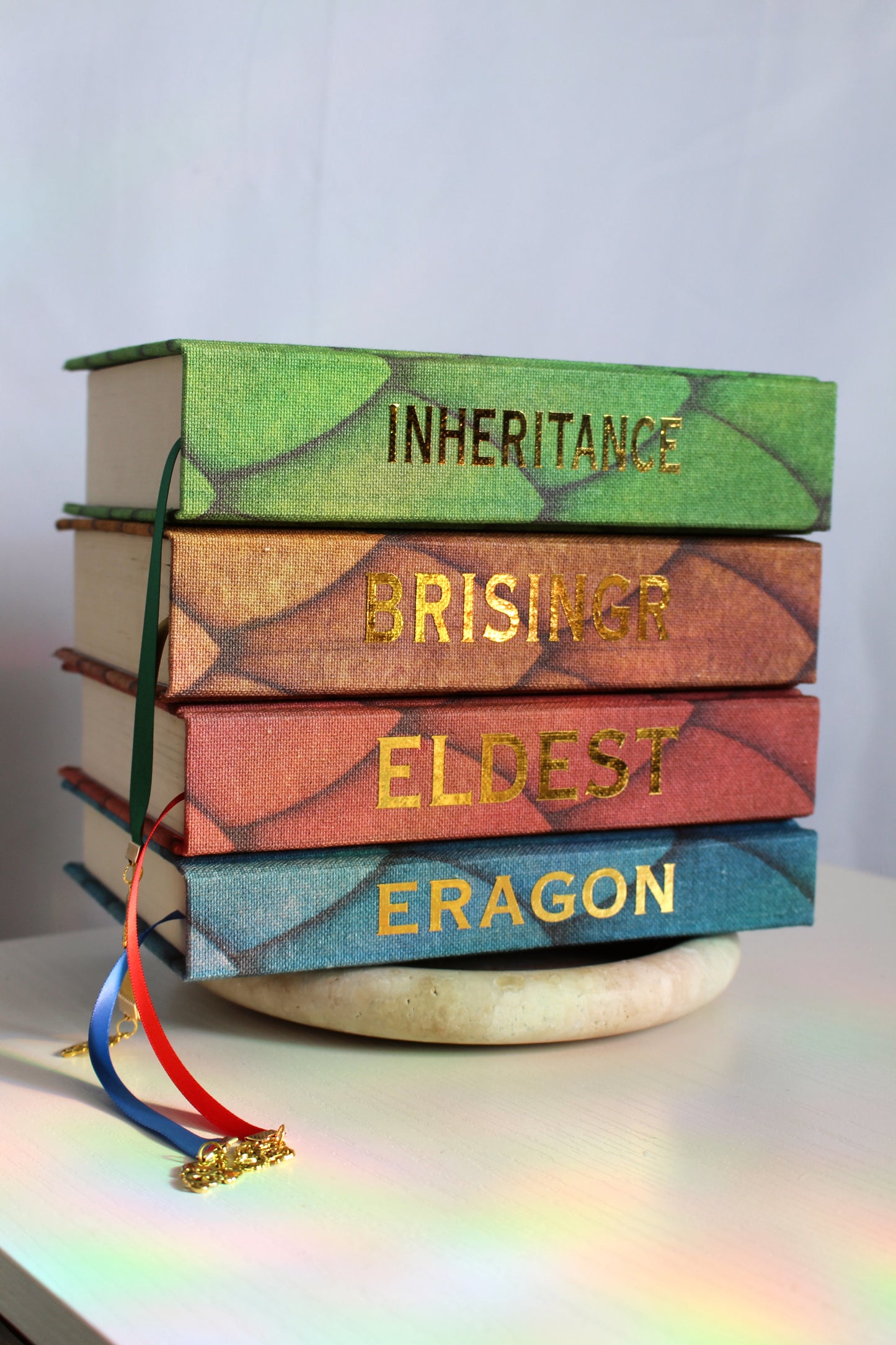 The Inheritance Cycle Series by Christopher Paolini Rebound Set | Custom Special Edition Rebinds